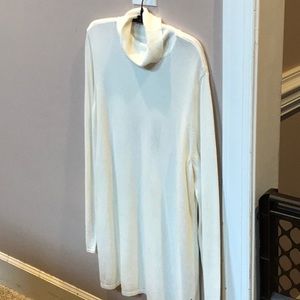 Chico’s Mia Ecru Turtleneck Sweater